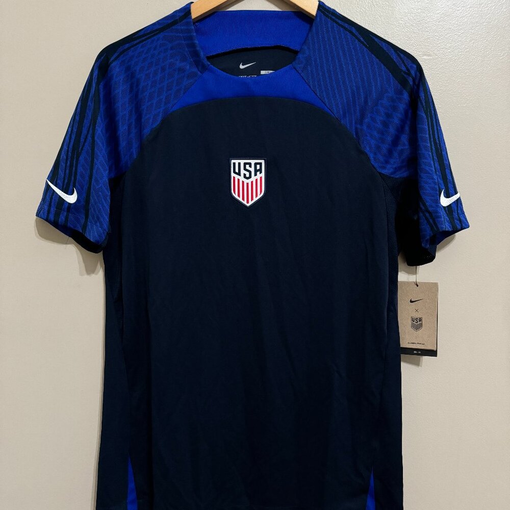 Nike Team USA USMNT Team Issue Soccer Jersey Drill Top Men M Slim FIT DH6449-451
